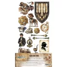 Alchemy of Art Kivágóív 6"x12" (15cm x 30 cm) Behind Closed Extras to Cut Set (1 csomag)