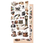 Alchemy of Art Kivágóív 6"x12" (15cm x 30 cm) Behind Closed Extras to Cut Set (1 csomag)