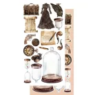 Alchemy of Art Kivágóív 6"x12" (15cm x 30 cm) Behind Closed Extras to Cut Set (1 csomag)