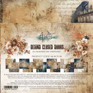   Alchemy of Art Papírkészlet 8" (20 cm) Behind Closed Paper Collection Set (12 lap)