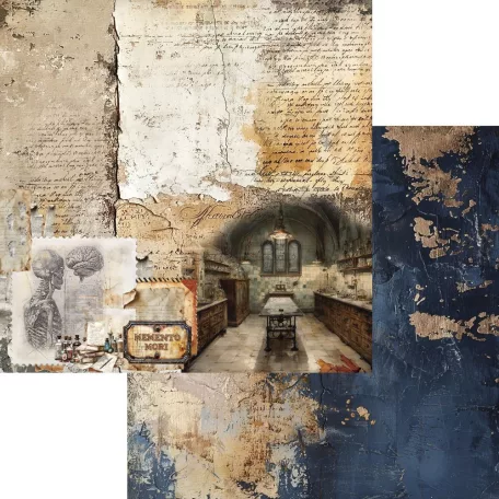 Alchemy of Art Scrapbook papírkészlet 6" (15 cm) Behind Closed Paper Pad (24 lap)