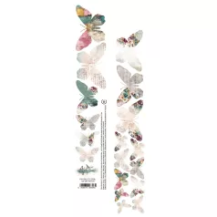   Alchemy of Art Kivágóív 30cm x 5cm Dreamy Dreams Extras to Cut (1 ív)