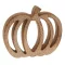 Stafil Fa tök dekoráció - nagy / Wooden Pumpkin (1 db)