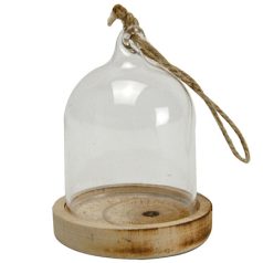 Stafil Üvegbúra 8x6cm / Glass dome to hang (1db)