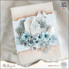 Kivágóív 12"(30cm) Winter It’s Coming - Paper Design Margaret 3D Flower Extras to Cut (1 ív)