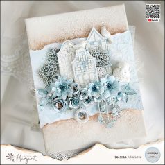   Kivágóív 12"(30cm) Winter It’s Coming - Paper Design Margaret 3D Flower Extras to Cut (1 ív)