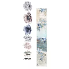   Alchemy of Art Kivágóív 30cm x 5cm Postcard Extras to Cut (1 ív)