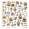 Mintay Papers Birthday Man Scrapbook papír 12" (30 cm) 1 ív