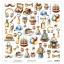Mintay Papers Birthday Man Scrapbook papír 12" (30 cm) 1 ív