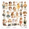 Mintay Papers Retro Kids Scrapbook papír 12" (30 cm) 1 ív