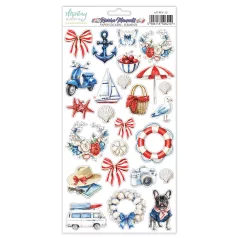   Mintay Papers Riviera Moments Matrica Paper Stickers Elements  1 csomag