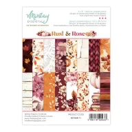  Mintay Papers Rust & Rose Papírkészlet  Paper Pad 6"x8" (15x20 cm) 24 lap