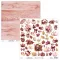 Mintay Papers Rust & Rose Scrapbook papír Kivágóív Elements 12" (30 cm) 1 lap