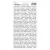 Mintay Papers Phrases 1 White Matrica Art Journal Paper Stickers Elements (1 ív)