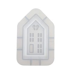   Stafil Házikó szilikon öntőforma (mécsestartó) / House Silicone molds (1 db)