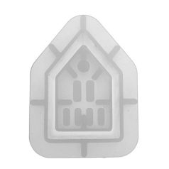   Stafil Kicsi házikó szilikon öntőforma (mécsestartó) / Little House Silicone molds (1 db)