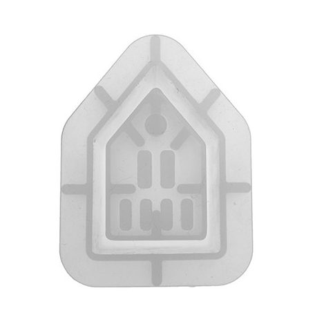 Stafil Kicsi házikó szilikon öntőforma (mécsestartó) / Little House Silicone molds (1 db)