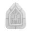 Stafil Kicsi házikó szilikon öntőforma (mécsestartó) / Little House Silicone molds (1 db)