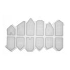 Stafil Kicsi Házikók öntőforma / Little Houses Silicone molds (1 db)