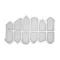 Stafil Kicsi Házikók öntőforma / Little Houses Silicone molds (1 db)