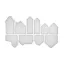 Stafil Házikók öntőforma / Houses Silicone molds (1 db)