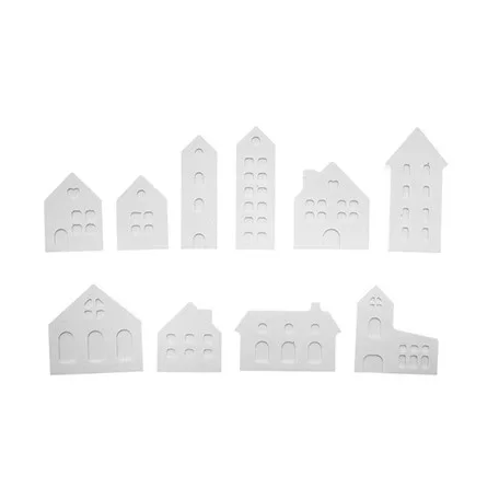 Stafil Házikók öntőforma / Houses Silicone molds (1 db)