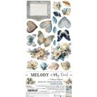Craft O'Clock Kivágóív Melody Of My Soul Flowers & More Extras to Cut Set (18 ív)