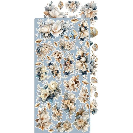 Craft O'Clock Kivágóív Melody Of My Soul Flowers & More Extras to Cut Set (18 ív)