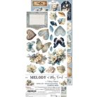 Craft O'Clock Kivágóív Melody Of My Soul Flowers & More Extras to Cut Set (18 ív)