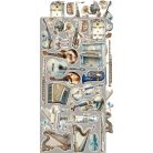 Craft O'Clock Kivágóív Melody Of My Soul Harmony Extras to Cut Set (18 ív)