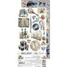 Craft O'Clock Kivágóív Melody Of My Soul Harmony Extras to Cut Set (18 ív)