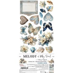   Craft O'Clock Kivágóív Melody Of My Soul Mix Extras to Cut Set (18 ív)