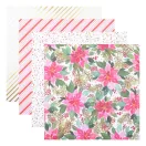 Spellbinders Papírkészlet Christmas Traditions 6" (15 cm) Paper Pad (24 lap)