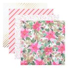 Spellbinders Papírkészlet Christmas Traditions 6" (15 cm) Paper Pad (24 lap)