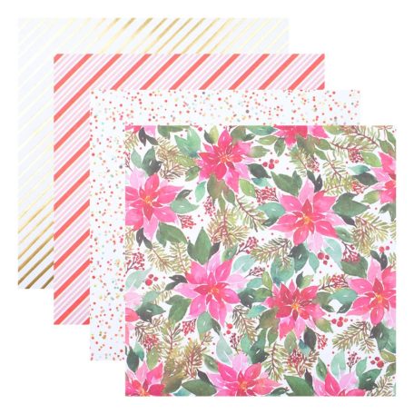 Spellbinders Papírkészlet Christmas Traditions 6" (15 cm) Paper Pad (24 lap)