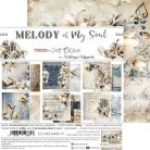 Craft O'Clock Scrapbook papírkészlet 12" (30 cm) Melody Of My Soul Paper Collection Set (6 ív)