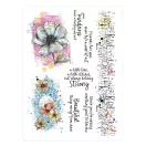Spellbinders Kaparós matrica Beautifully Imperfect Rub-On (2 ív)
