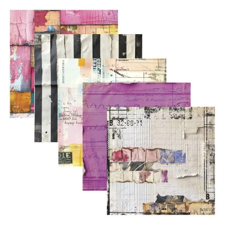 Spellbinders Papírkészlet Beautifully Imperfect 12" (30 cm) Printed Paper Pack (20 lap)