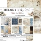 Craft O'Clock Scrapbook papírkészlet 8" (20 cm) Melody Of My Soul Basic Paper Set (24 ív)