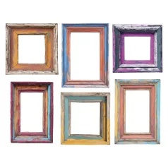   Spellbinders Chipboard díszítőelem Beautifully Imperfect Chipboard Frames (1 csomag)