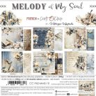 Craft O'Clock Scrapbook papírkészlet 6" (15 cm) Melody Of My Soul Paper Collection Set (24 ív)