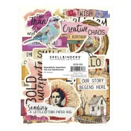   Spellbinders Kivágatok Beautifully Imperfect Die Cut Sentiments (1 csomag)
