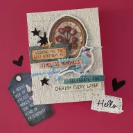   Spellbinders Kivágatok Beautifully Imperfect Die Cut Sentiments (1 csomag)