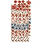 Craft O'Clock Kivágóív Timeless Grace Flowers & More Extras to Cut Set (18 ív)