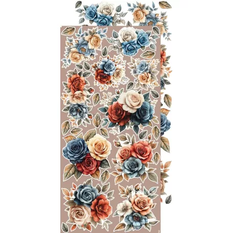 Craft O'Clock Kivágóív Timeless Grace Flowers & More Extras to Cut Set (18 ív)