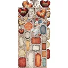 Craft O'Clock Kivágóív Timeless Grace Flowers & More Extras to Cut Set (18 ív)