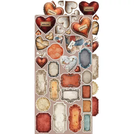 Craft O'Clock Kivágóív Timeless Grace Flowers & More Extras to Cut Set (18 ív)