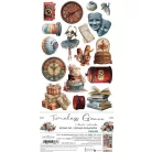 Craft O'Clock Kivágóív Timeless Grace Harmony Extras to Cut Set (18 ív)