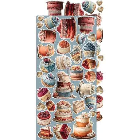 Craft O'Clock Kivágóív Timeless Grace Harmony Extras to Cut Set (18 ív)