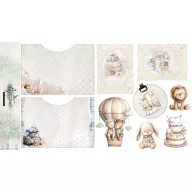  Alchemy of Art Szövet kivágóív  Baby Fabric cut-outs (1 ív)